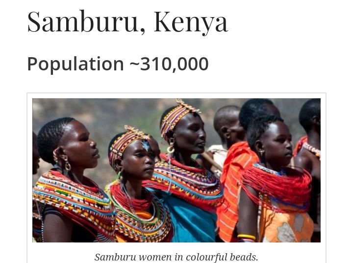 African Tribes ~ Samburu, Kenya: The Africa Insight with&nbsp;David