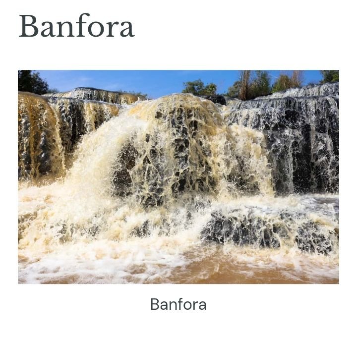 Tourist Attractions ~ Banfora, Burkina Faso: The Africa Insight with David