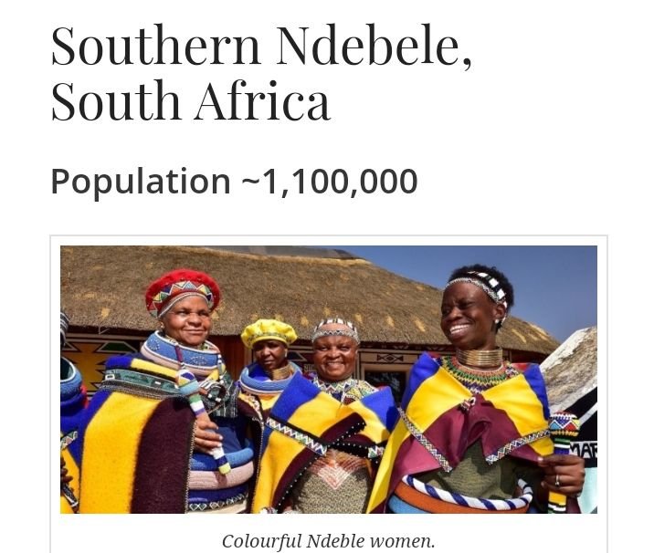 African Tribes ~ Southern Ndebele, South Africa: The Africa Insight with&nbsp;David